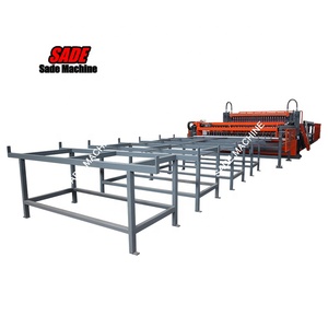 Máquina Automática de Soldadura de Alta Rigidez para Malla de Alambre y Construcción de Acero, Control por Pantalla Táctil PLC, Motor <span class=keywords><strong>SADE</strong></span>, Voltaje 380V/220V - Product Image 1