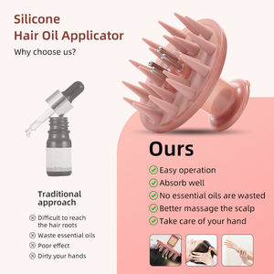 Trendy Items New for 2025 <b>Scalp</b> Oil Applicator Hair Liquid Applicator Comb with <b>Scalp</b> Massager and Hair Oil Applicator for <b>Scalp</b> - Product Image 3