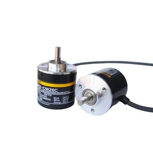 Codificador de desplazamiento de cable Omron, regla electrónica de cable, sensor de alta precisión, rango, puerta incremental giratoria