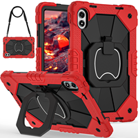 Funda de Silicona para Tablet con Correa de Hombro Antigolpes para Xiaomi Redmi Pad 2 Pro 12.1 Pulgadas POCO Pad M1 12.1 Pulgadas 2025