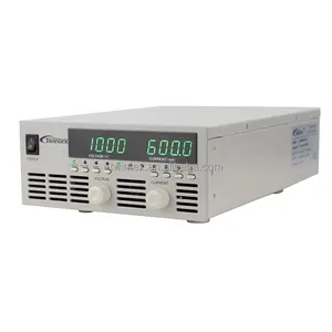 Twintex 600V2Aラボ用のプログラム可能な高電圧ACDC電源0-600V調整可能な可変電圧および電流