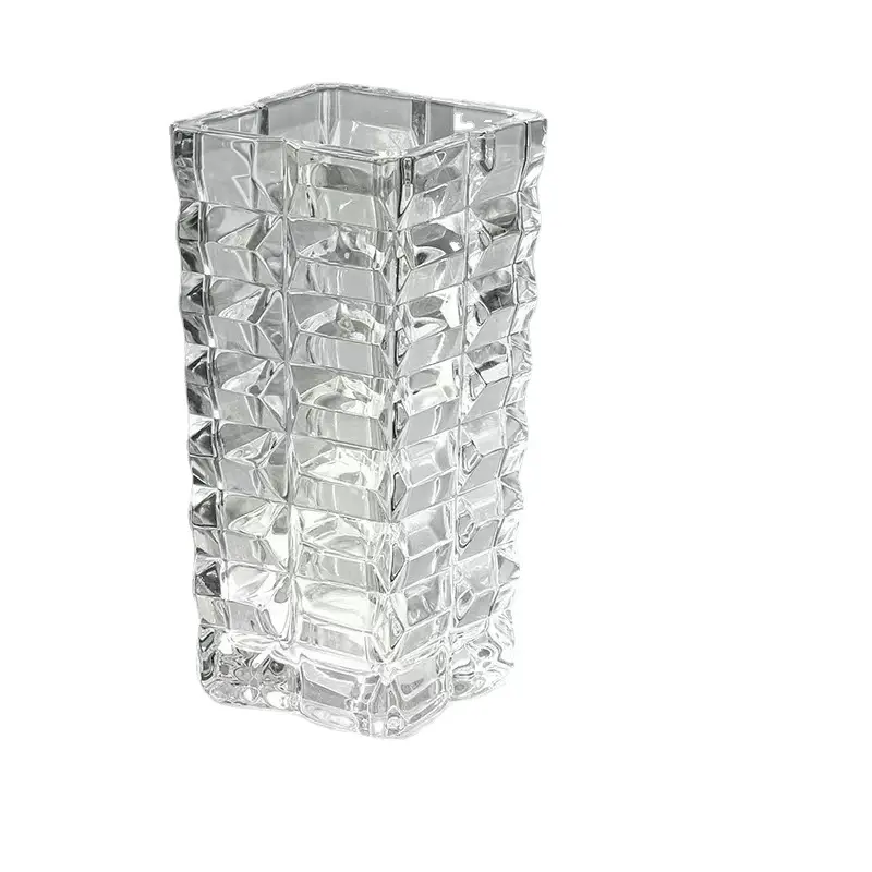 Breiter Glaszylinder Home Decor Flower Clear Cylinder Bulk Vase klar für Blumen arrangements