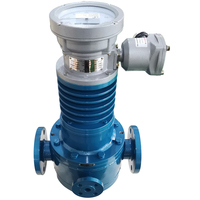 Medidor de Flujo de Doble Rotor Espiral a Prueba de Explosiones de Acero Inoxidable de Alta Resistencia a la Temperatura Jingjie para Diésel, Gasolina, Carbón Pesado