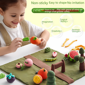 ดินน้ำมันสำหรับเด็ก 36 สี ปลอดสารพิษ น้ำหนักเบา สวยงาม ทำจาก PVC PVA สำหรับงาน DIY สร้างสรรค์งานศิลปะ - Product Image 4