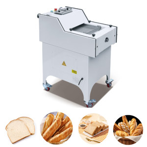 Máquina moldeadora de masa HD-280 comercial para dar forma a pan tostado, con longitud ajustable, para panadería. - Product Image 1