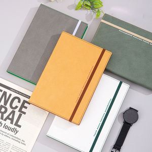 Agendas Personalizadas de Tapa Dura Tamaño A5, Diarias, Semanales y Mensuales, Encuadernadas con Costuras de Cuero PU, Cuadernos de Notas Personalizados 2026 - Product Image 1
