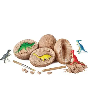 Nouvel ensemble de jouets éducatifs pour enfants, 12 styles, œufs de dinosaure, kit d'excavation, jeu de jouets, œufs de dinosaure fossile, 2022