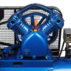 תהו תעשייתי מדחסים חגורת מונע מדחס אוויר נייד 120l 4000w 5.5hp 220v 0.6/8-120l - Product Image 3