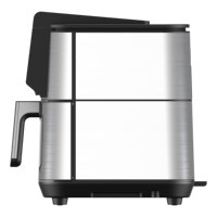 Friteuse à air numérique intelligente en acier inoxydable 9L, prix de gros, directement de l'usine, four de cuisine électrique à marque privée