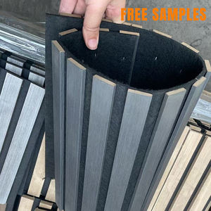 Panneaux acoustiques en lattes de bois pour l'absorption <span class=keywords><strong>acoustique</strong></span> <span class=keywords><strong>Revêtement</strong></span> <span class=keywords><strong>mural</strong></span> intérieur décoratif pour salon chambre bureau - Product Image 6