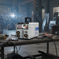Nouvelle soudeuse MMA multifonctionnelle Haxiaoer Mini 220V avec affichage numérique, compatibilité universelle des prises sans air, 5.4kVA 30-250A