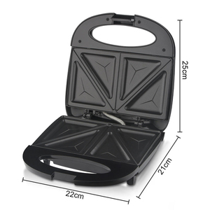 Nouvelle machine à sandwich électrique en acier inoxydable avec revêtement antiadhésif, presse à panini, appareil à griller le fromage pour des repas sains à la maison - Product Image 6