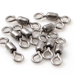 Emerillón de Pesca de Acero Inoxidable Negro para Pesca Deportiva de Grandes Peces en Agua Salada - Product Image 1