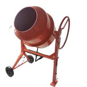 bibo 160L Portable Mixer Cast Iron <b>Gear</b> Metal Engine <b>Box</b> 450W Motor 7M/H Productivity High Efficiency CE Certified 30rpm 5min - Product Image 1