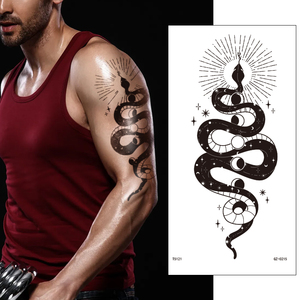 Adesivi per <span class=keywords><strong>Tatuaggi</strong></span> Temporanei <span class=keywords><strong>Personalizzati</strong></span> per Corpo e Braccia - Ecologici, Non Tossici, Durata 14 Giorni, <span class=keywords><strong>Stampa</strong></span> Logo Personalizzata - Product Image 2