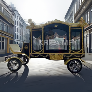 Carroza Fúnebre Eléctrica sin Caballos, Remolque de 4 Ruedas, Carrozas Tiradas por Caballos, Carroza Fúnebre Tipo Rolls Royce en Venta - Product Image 6