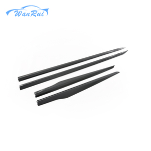 Couvercle de carrosserie ABS en Fiber de carbone, moulure décorative pour porte latérale de voiture, autocollant, accessoires adaptés à <span class=keywords><strong>KIA</strong></span> <span class=keywords><strong>Sportage</strong></span> <span class=keywords><strong>NQ5</strong></span> 2021 <span class=keywords><strong>2022</strong></span> - Product Image 4