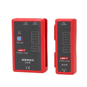 uni t sale promotion rj11 rj45 with low price probe kit network cable cat6 tester