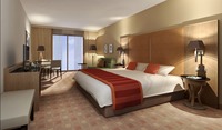 Ensembles de meubles de chambre à coucher d'appartement d'hôtel projet de luxe personnalisé utilisé pour hôtel 5 étoiles