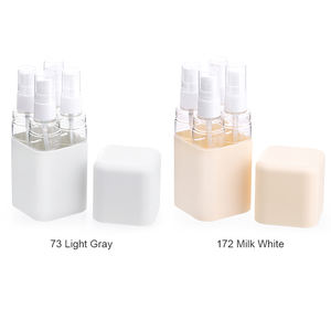 Caja de almacenamiento de cosméticos de mesa Organizador de almacenamiento de plástico de escritorio de oficina con cubierta - Product Image 5