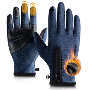 Men Winter Touchscreen Warm Gloves Women Hand Warming Gloves Thermal Sports Gloves For Cycling Driving Running Hiking Climbing