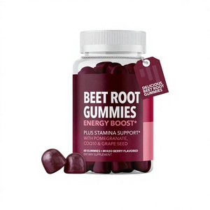 Gummies de Betterave OEM : Oxyde Nitrique, Circulation Sanguine, Énergie, Pré-Entraînement, Santé, Bien-être, Renforcement Immunitaire, Complément Alimentaire Herbal - Product Image 1