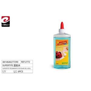 Pegamento Líquido en Gel Azul de 260 ml para Uso Escolar - Product Image 3