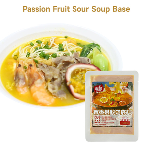 Base per Zuppa al Frutto della Passione, Gusto Aspro Fresco e Trasparente, Fragranza di Frutti Tropicali, Peperoni Fermentati e Sottaceto - Product Image 1