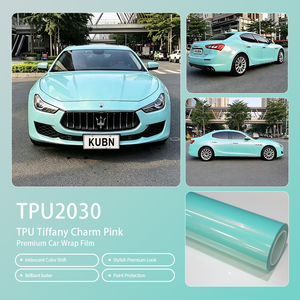 Pellicola Lucida Autoadesiva TPU PPF <span class=keywords><strong>Tiffany</strong></span> <span class=keywords><strong>Charm</strong></span> Rosa, Anti-Sporco, 7.5mil, 1.5218m/Rotolo per Styling Completo del Veicolo, Rotolo all'Ingrosso - Product Image 1
