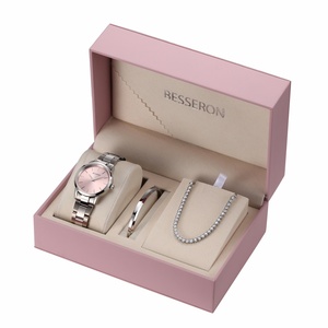 Reloj de Lujo para Mujer, de Alta Gama, con Esfera de 32 mm, Cuarzo, Acero Inoxidable, Diseño de Marca de Prestigio, Moderno, para Negocios, con Hermosa Caja de Regalo - Product Image 3