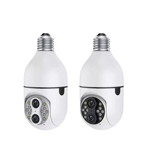 Caméra IP Bulb <span class=keywords><strong>IPC360</strong></span> Home App CCTY 360° Double Objectif Caméra Bulb WIFI Réseau Numérique Sécurité Sans Fil Ptz Caméra Bulb Wifi - Product Image 1