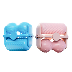 Perles plates 3D personnalisées et en forme de <span class=keywords><strong>V</strong></span> rouleau de glace en silicone pour le massage du visage sans aiguille pour le cou rouleau de massage de la peau des pieds - Product Image 2