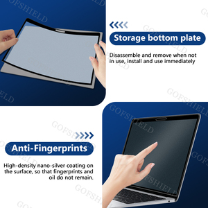 Colle de cadre <span class=keywords><strong>Film</strong></span> pour écran d'ordinateur portable <span class=keywords><strong>Film</strong></span> anti-lumière bleue transparent pour MacBook Air 15 <span class=keywords><strong>2023</strong></span> - Product Image 3