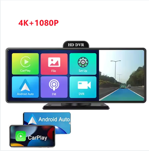 Cámara <span class=keywords><strong>de</strong></span> Tablero Fuallwin Carplay 4K 1080P <span class=keywords><strong>de</strong></span> Reversa con Pantalla Táctil Portátil <span class=keywords><strong>de</strong></span> 10.26 Pulgadas y <span class=keywords><strong>Receptor</strong></span> <span class=keywords><strong>de</strong></span> <span class=keywords><strong>Audio</strong></span> y Radio Car Play - Product Image 6