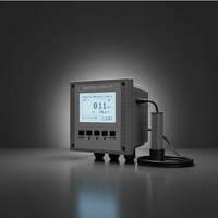 Sonde de chlore résiduel haute précision IP68 en ABS, à double anneau de platine, à tension constante, pour la qualité de l'eau