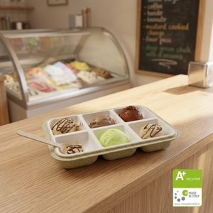 PASQUALINA 6 Scomparti - Contenitore per Gelato Riciclato - Product Image 3