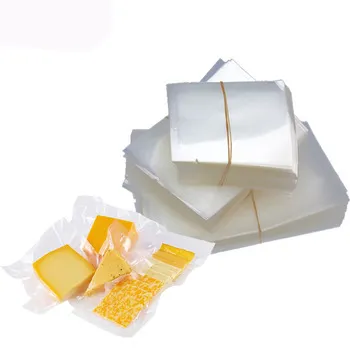 Custom factory made vacuum food packing bag for cheese packaging