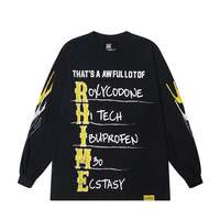 25 Sweats à capuche pour hommes avec l'impression 'THAT'S a AWFUL LOT of COUGH SYRUP', qualité supérieure, 100% coton, épais, style streetwear