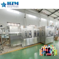 Machine automatique de boissons gazeuses Ligne de production de boissons gazeuses gazeuses pour les boissons gazeuses au gaz CO2