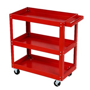 Chariot à outils d'atelier de réparation automobile personnalisé, multifonctionnel, design à trois niveaux, modèle DZ-SC-003, capacité de charge de 200 kg - Product Image 5