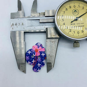 创意童装纽扣新款木质工艺品2孔卡通帽子形纽扣彩色儿童服装装饰 - Product Image 3