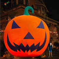 Vente directe d'usine Halloween Blow Up géant gonflable Halloween décor extérieur vacances Halloween décoration gonflable citrouille