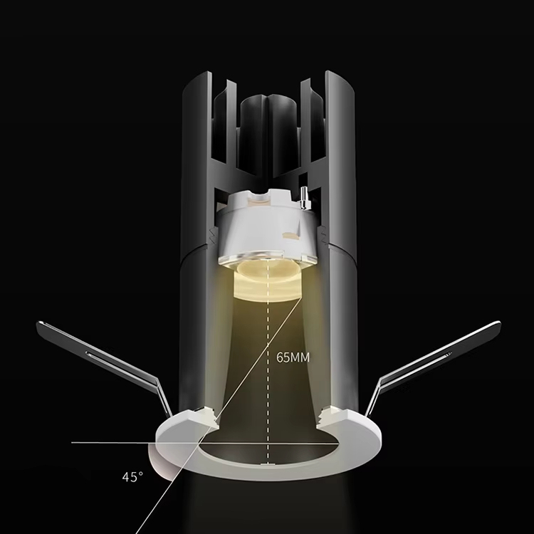 LED Chip COB 6W 8W Recessed Ceiling Lamp Modern Anti-Glare Led Ceiling Light Spot Aluminum for Indoor Home Lighting
