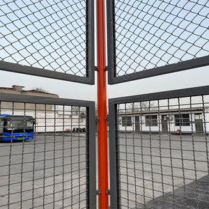 Sân bóng đá thương mại sân vận động mạ kẽm chuỗi kim loại liên kết 3D dây lưới hàng rào - Product Image 5