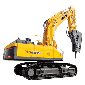 Durable pour E6750HB 75 tonnes grande pelle sur chenilles avec moteur fiable haute performance boîte de vitesses équipement de construction - Product Image 1