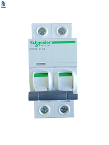 IC65N 2P C 3A เบรกเกอร์วงจรขนาดเล็ก เบรกเกอร์ป้องกันกระแสเกิน เบรกเกอร์วงจรแรงดันต่ำ ตัวติดตั้งบนราง DIN วงจร B - Product Image 1