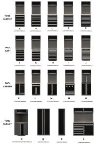 Armoire de rangement d'outils en acier robuste à 8 tiroirs, avec serrure à clé, capacité de charge de 300 kg, pour <span class=keywords><strong>garage</strong></span> de réparation automobile, garantie 3 ans, fabrication OEM/ODM/OBM professionnelle - Product Image 3