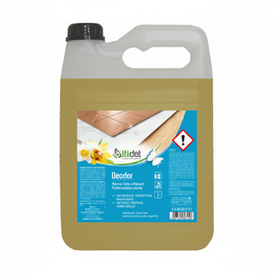 Limpiador de Pisos Líquido Ecológico Italiano Itidet para Mármol y Parqué - 12x1 L con Aroma a Colonia y Limón - Product Image 2
