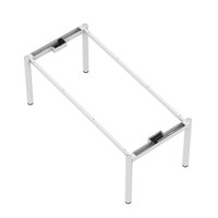 Mobilier de bureau Ergonomique Smart Sit Stand Table Levage Bureau Électrique Hauteur Réglable 4 Jambes Double Moteur Debout Bureau Cadre
