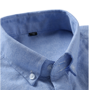 Camisa <span class=keywords><strong>Oxford</strong></span> de Hombre 100% Algodón, Manga Larga, Casual, Bordada - Product Image 5
